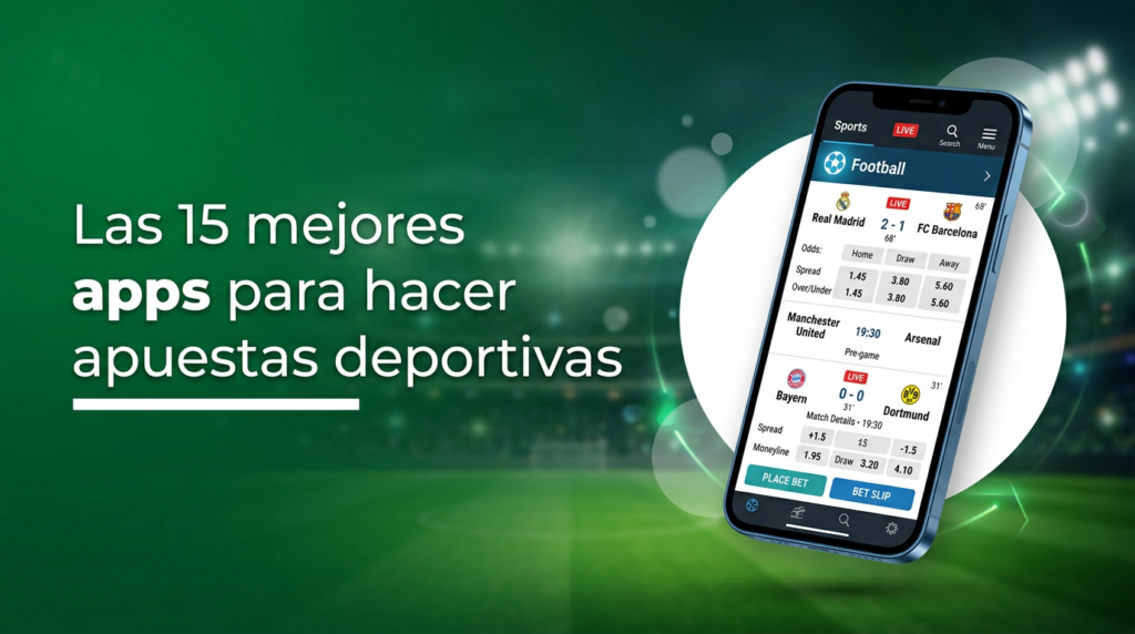TOP 15 apps móviles para apostar en España